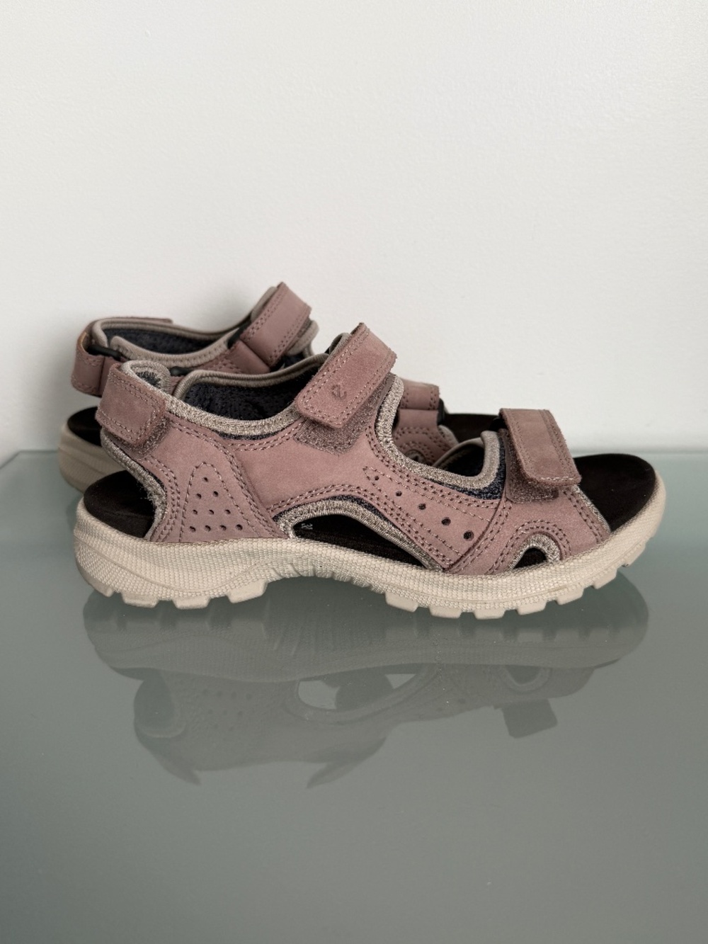 Ecco - Onroads Sandals In full grain leather